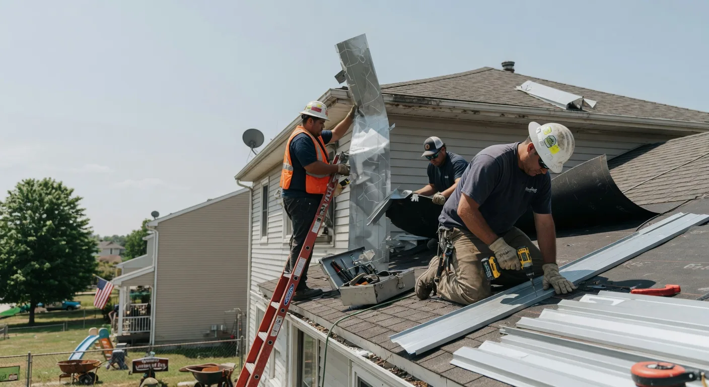 Metal Roof Repair in Rosburg, WA